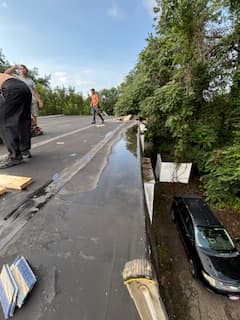 Roofing project in Southeast Ohio